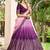 multicolor silk blend embroidered traditional lehenga choli with free size upto 42