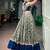 multicolor silk blend woven traditional lehenga choli with free size upto 38