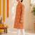 Kesari paan boota kurta set