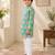 Boys sea green kurta set