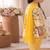 Yellow mughal dhoti set