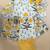 Yellow mughal dhoti set