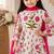 Pink leheriya dhoti set