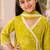 Girls lime palazzo set