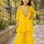 Girls yellow palazzo set