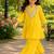 Girls yellow palazzo set