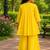 Girls yellow palazzo set