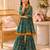 Girls heena sharara set