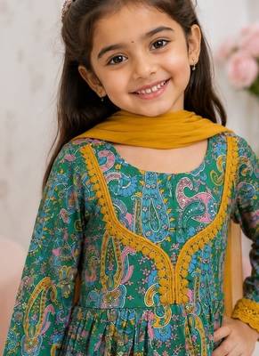 Girls heena sharara set 4