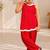 Rani pink bandhej kurti set