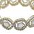 Gold-plated geometric kundan & cz stone studded bangle set of 2 for women