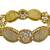 Set of 2 gold plated meenakari & kundan studded kada bangles for women
