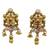 Traditional kundan meenakari choker jewelry set for women