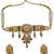 Traditional kundan meenakari choker jewelry set for women