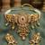 Traditional kundan meenakari choker jewelry set for women