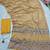 Beautiful yellow ajarakh print with real mirror work saree
