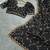 Elegant black embroidered saree