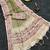 Olive silk blend patola silk printed saree