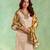 Gold cotton dupatta