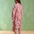 Dusty pink cotton dupatta