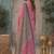 Pink printed cotton blend stitched floral print salwar kurta dupatta for women