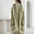 Green printed cotton blend stitched floral print salwar kurta dupatta for women