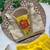 Yellow pure viscose dola silk with embroidery border lace lehenga choli for kids