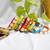  handcrafted multicolour boho thread bangle set with cowrie shells & mirrors
