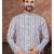 Multicolor digital printed full embroidery chikankari thread work kurta pajama set