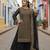 Black georgette embroidered palazzo set