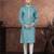Firozi digital printed jackard thread work kurta pajama set