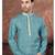 Firozi digital printed jackard thread work kurta pajama set