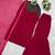 Maroon georgette embroidered