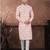 Orenge digital printed full embroidery chikankari thread work kurta pajama set