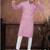 Maroon digital printed full embroidery chikankari thread work kurta pajama set