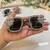 Unisex boxy oxidized sunglass  - navratri