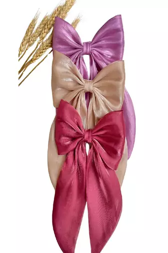 Shinny jimmy choo bow  - navratri