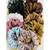 Satin scrunchies pack of 5 random shades  - navratri