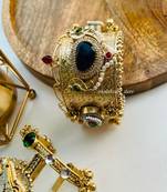 Royal blue heritage kada  - navratri