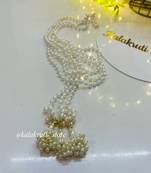 Minimal pearl paranda  - navratri