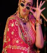 Sassy bling as seen on akriti kakkar  - navratri