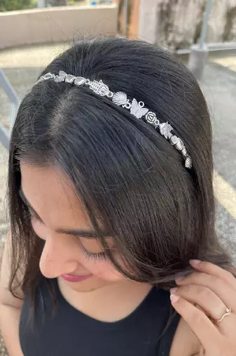 Oxidized hairband  - navratri