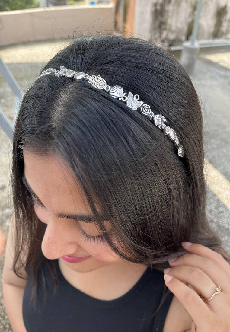 Oxidized hairband  - navratri
