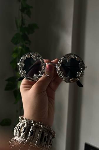 Circular oxidised shades  - navratri