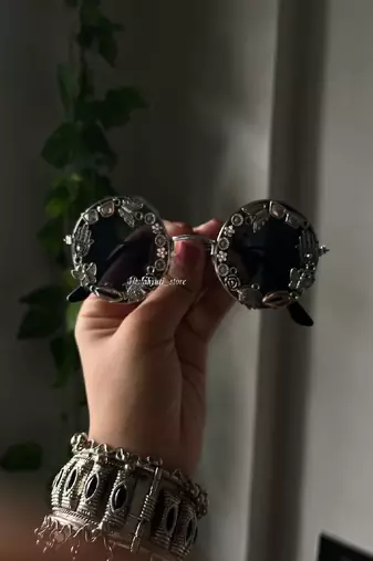 Circular oxidised shades  - navratri