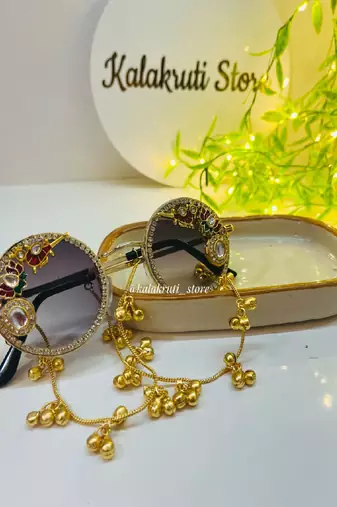Kashmiri panchi sunglasses  - navratri
