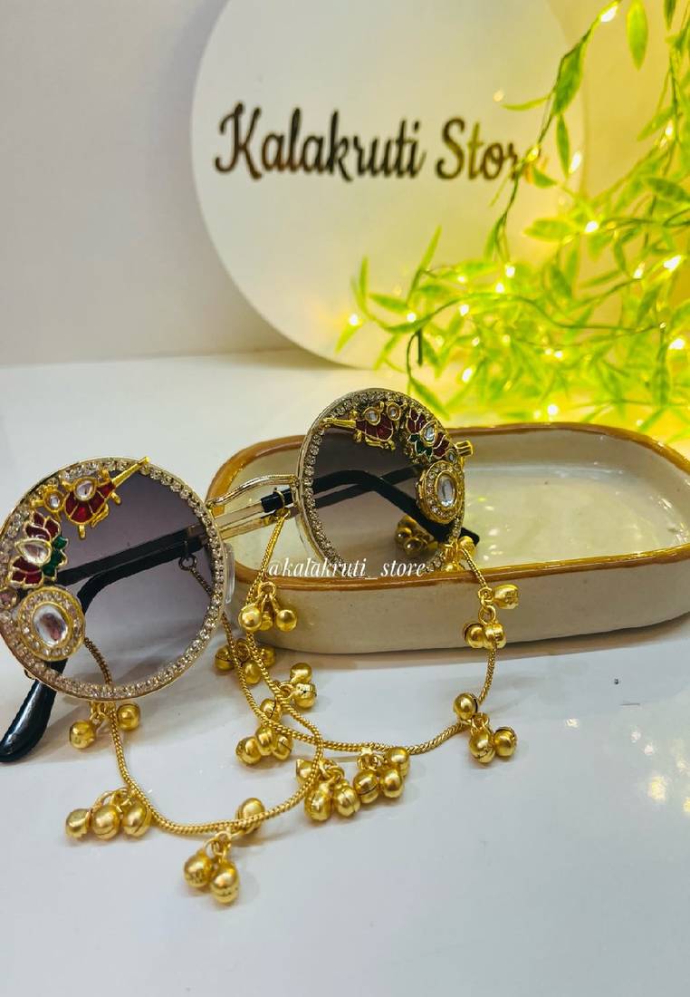 Kashmiri panchi sunglasses  - navratri