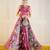 Pink Multicolor Georgette Floral Printed Ready to Wear Lehenga & Blouse