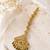 Mehendi gold oxidsed plated green american diamond maang tikka