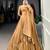 dark yellow chanderi woven traditional lehenga choli